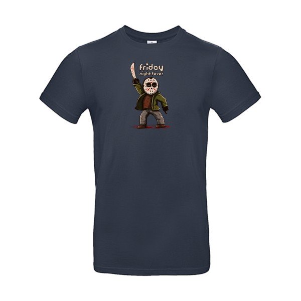 T-shirt humour original friday night fever T Shirt couleur Navy