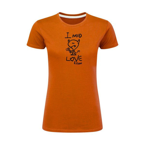 LOVER | Noir |T shirt original femme|SG