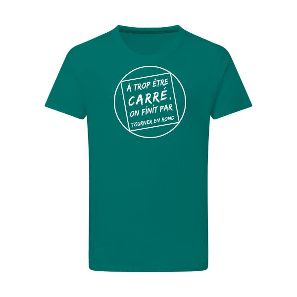 Cercle vicieux - Flex Blanc Tshirt original Emerald Green  2XL