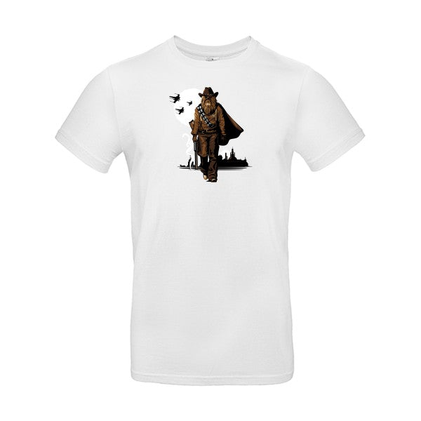 T-shirt humour original Space Cow Boy T Shirt couleur White