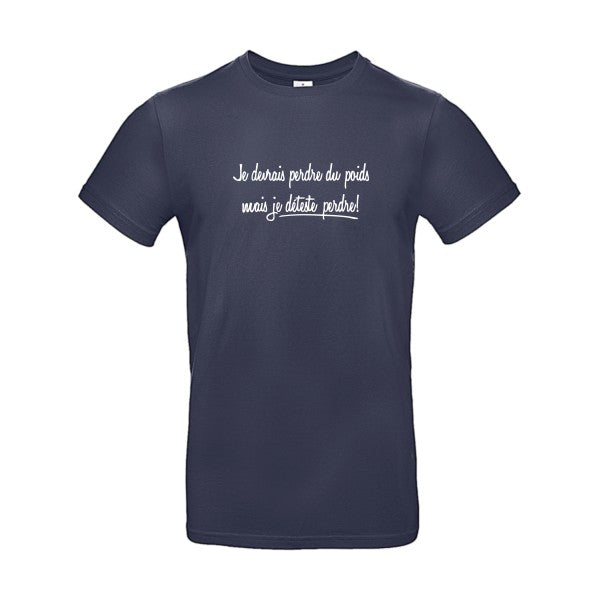 Né pour gagnerFlex Blanc - E190 T-shirt|Navy Blue||2XL