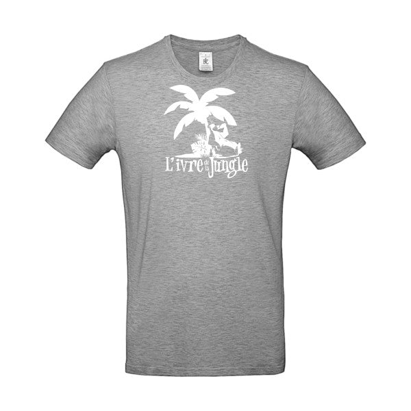 L'ivre de la jungleFlex Blanc - E190 T-shirt|Sport Grey||5XL