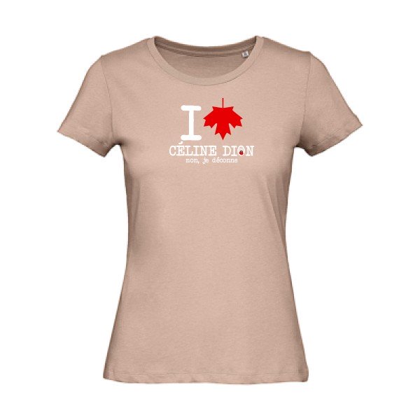 I-loVe-Celine- - t-shirt original femme Millennial Pink