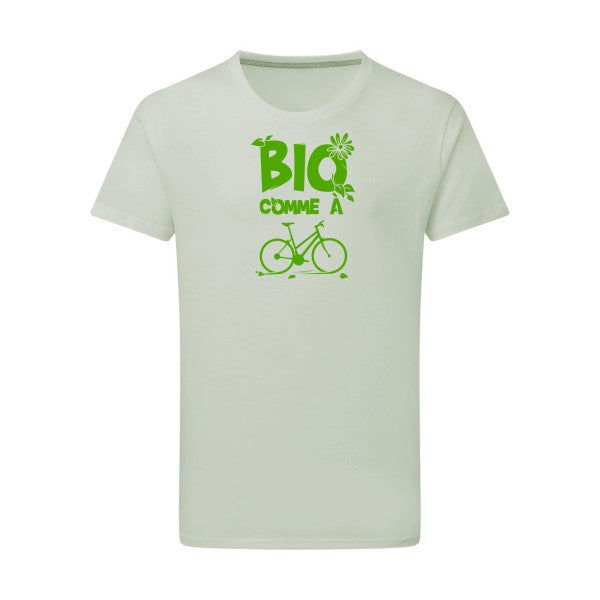 Bio comme un vélo - Flex Vert pomme Tshirt original Pastel Macchiato  2XL