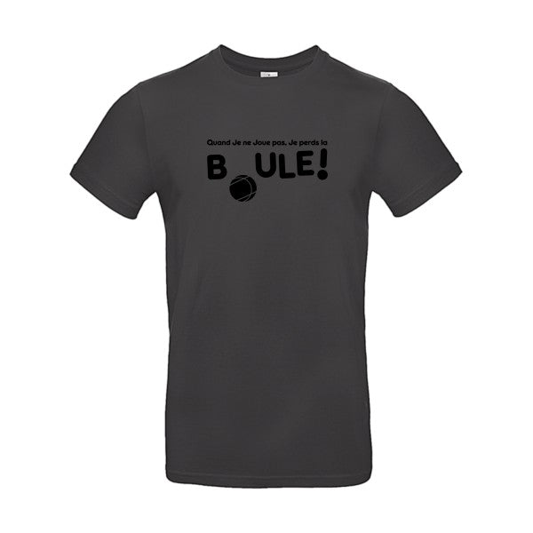 Perdre la boule ! Flex noir |E190 T-shirt|Used Black||2XL