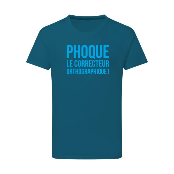 Phoque - Flex bleu clair Tshirt original Petrol  2XL