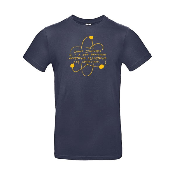 L'universFlex jaune or- T-shirt E190|Navy Blue||2XL