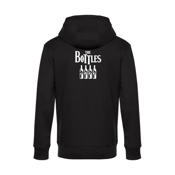 The-Bottles sweat shirt original Black flex Blanc impression Dos