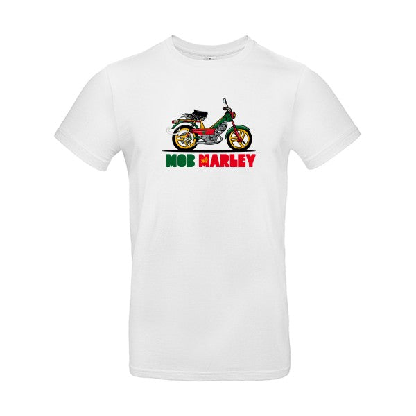 T-shirt humour original Mob Marley T Shirt couleur White
