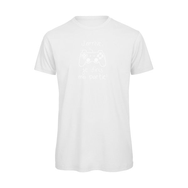 T-shirt humour original J Arrive T Shirt couleur White