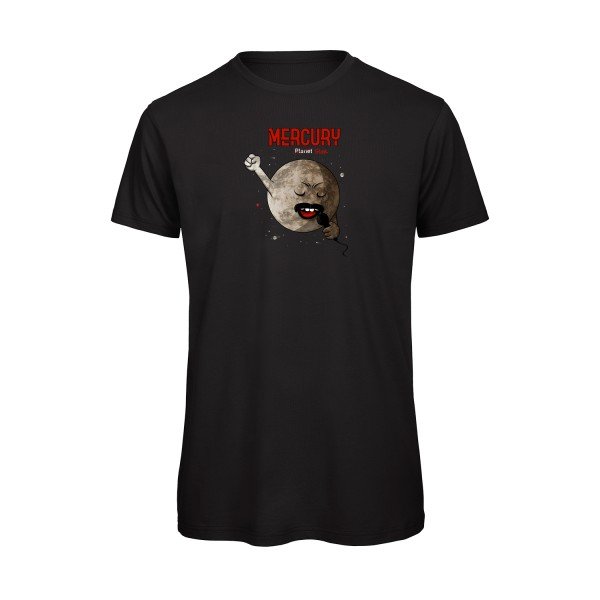 T-shirt humour original mercury T Shirt couleur Black