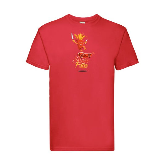 SKATE Fruit of the loom 205 g/m² T-shirt/ Red