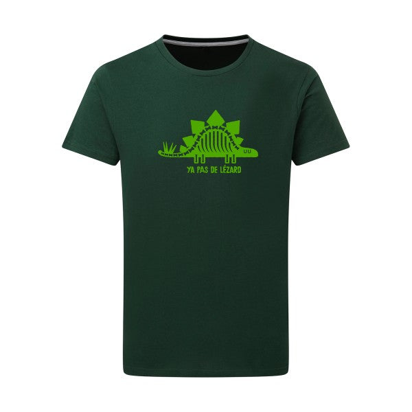 Ya pas de lézard vert pomme -Flex vert pomme sur T-shirt SG  Bottle Green  2XL