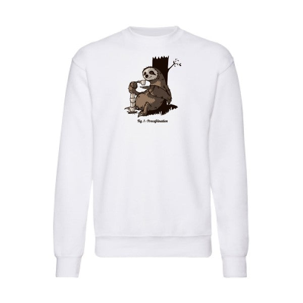 Procaféination Fruit of the loom 280 g/m² Sweat shirt