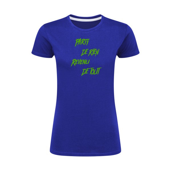 Parti de rien Vert pomme |T shirt original femme|SG