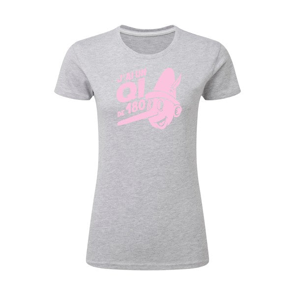 Quotient intellectuel Rose |T shirt original femme|SG