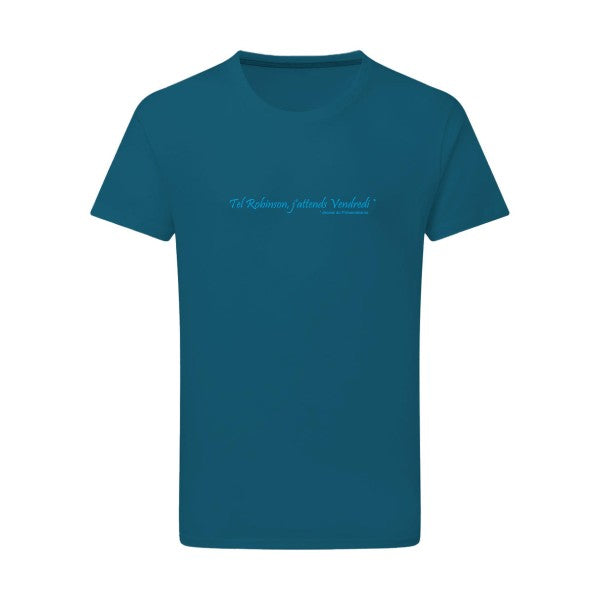 Yes, Vendredi ! - Flex bleu clair Tshirt original Petrol  2XL