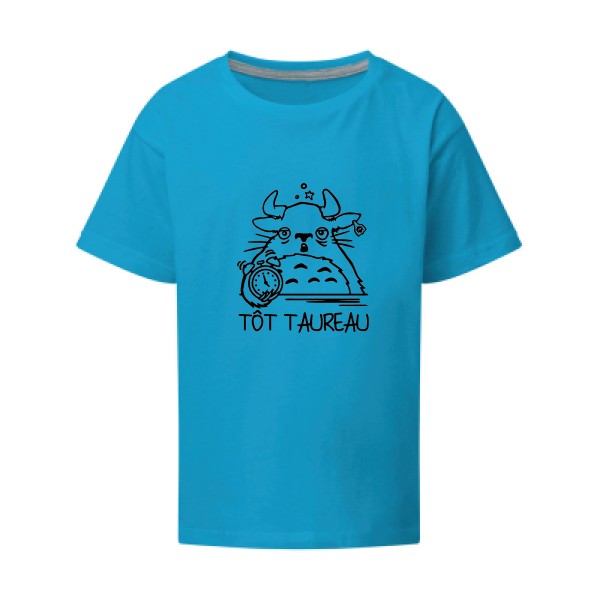 Tot Taureau SG - Kids T-shirt enfant Turquoise Taille 152 (11-12/2XL)