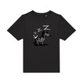 t-shirt humour enfant -ZZZorro- couleur  Black