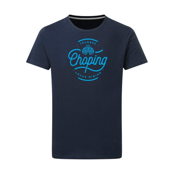 Journée Choping - Flex bleu clair Tshirt original Denim  XL