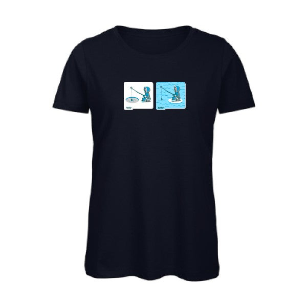 Fishing-in-Arctic- - t-shirt original femme Navy