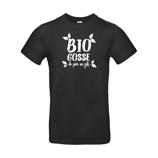 BIO GOSSE  Blanc B&C - E190 T-shirt