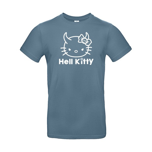 Hell KittyFlex Blanc - E190 T-shirt|Stone Blue||2XL