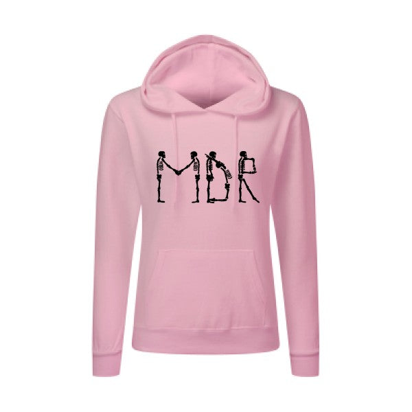 MDR Noir |Sweat original à capuche Femme