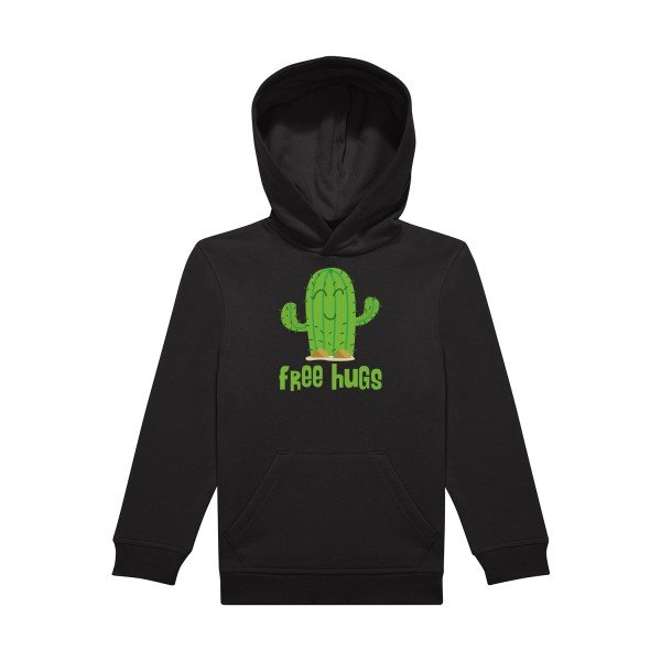 sweat capuche enfant Black FreeHugs