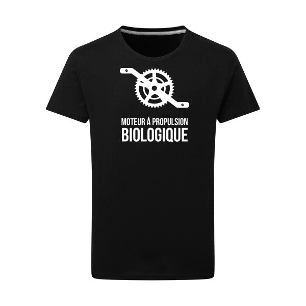 Cyclisme & écologie Blanc -Flex Blanc sur T-shirt SG  Dark Black  4XL