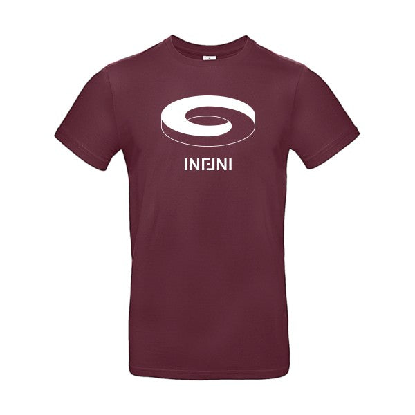 Infini B&C- T-shirt E190|Burgundy||2XL