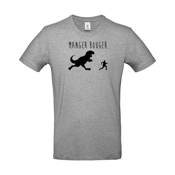 MANGER BOUGERFlex noir- T-shirt E190|Sport Grey||5XL