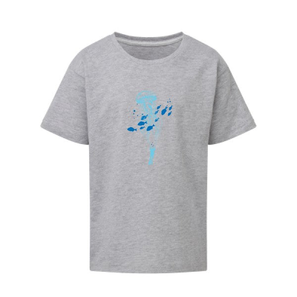 Under the sky SG - Kids T-shirt enfant Light Oxford Taille 152 (11-12/2XL)