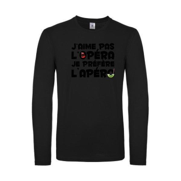 opérapéro B&C - E150 LSL T-shirt manches longues léger