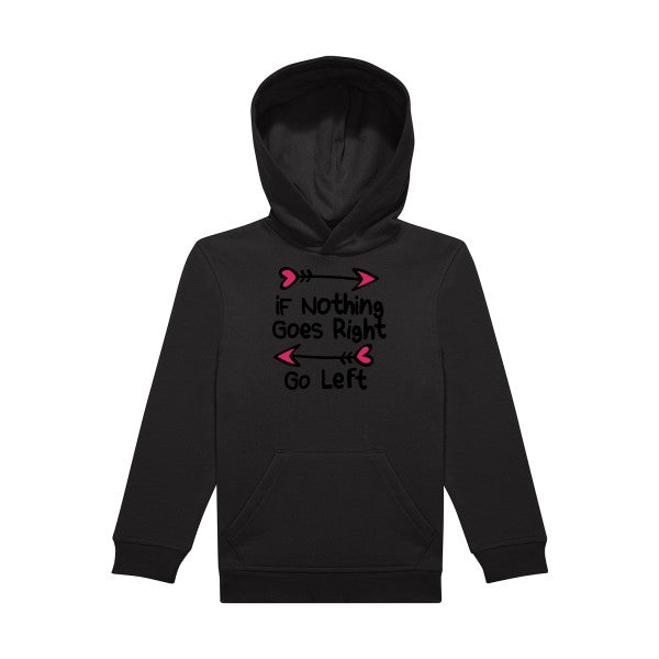 sweat capuche enfant Black Go-right-