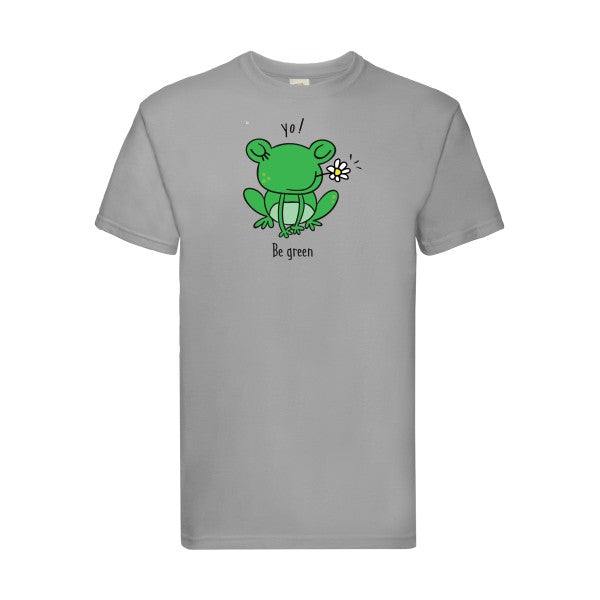 Be Green  Fruit of the loom 205 g/m² T-shirt/ zinc