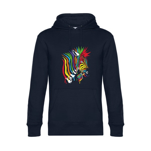 Anticonformiste- Sweat à capuche original Navy Blue - RueDuTeeshirt
