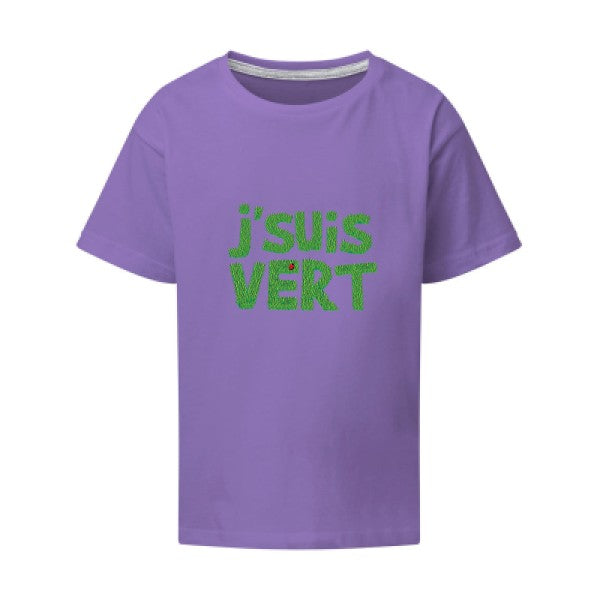 J'suis vert SG - Kids T-shirt enfant Aster Purple Taille 152 (11-12/2XL)