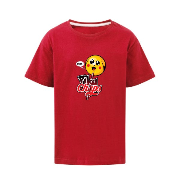 Pikachups SG - Kids T-shirt enfant Red Taille 152 (11-12/2XL)