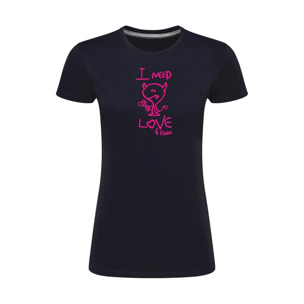 LOVER | Rose Fluo |T shirt original femme|SG