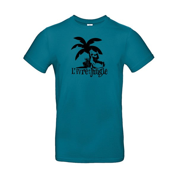 L'ivre de la jungleFlex noir - E190 T-shirt|Diva Blue||2XL