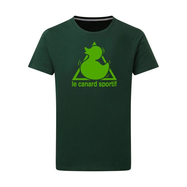 Canard Sportif vert pomme -Flex vert pomme sur T-shirt SG  Bottle Green  2XL