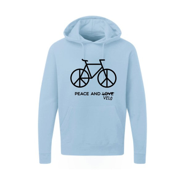 Peace and vélo Noir SG - Hooded Sweatshirt Sweat capuche