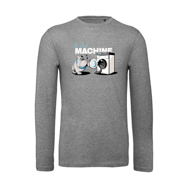 Le Chat Machine | T-shirt original LSL Sport Grey 2XL