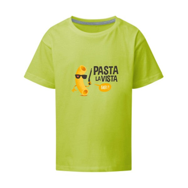 Pasta la vista SG - Kids T-shirt enfant Lime Taille 152 (11-12/2XL)