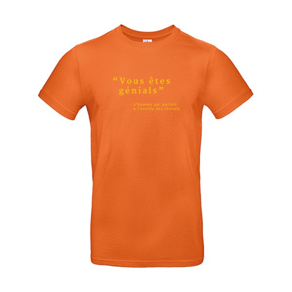 Vous êtes génialsFlex jaune or- T-shirt E190|Urban Orange||2XL