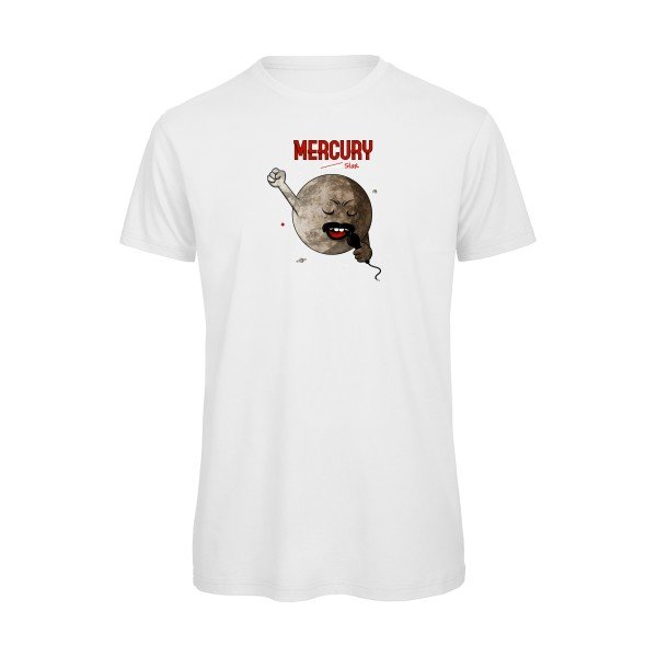 T-shirt humour original mercury T Shirt couleur White
