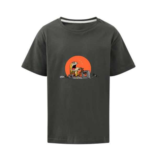 Wheel SG - Kids T-shirt enfant Charcoal Taille 152 (11-12/2XL)