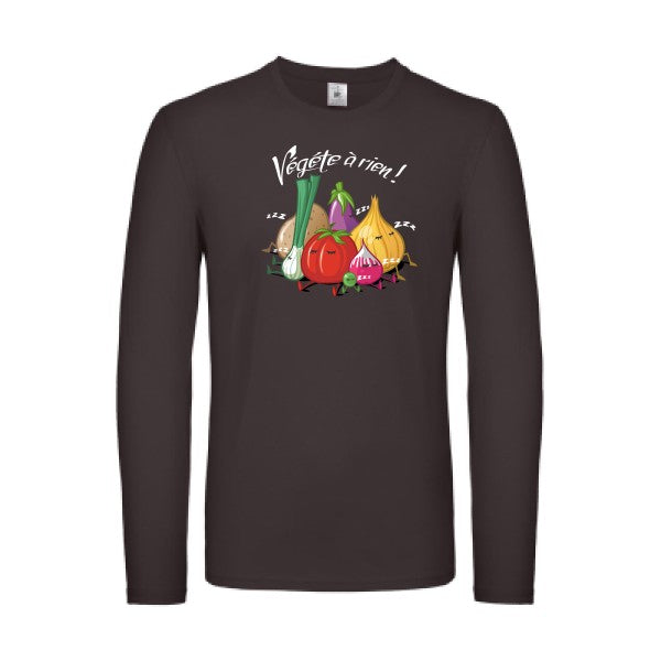 Vegete à rien ! B&C - E150 LSL T-shirt manches longues léger