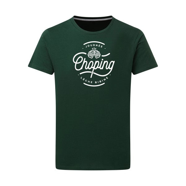 Journée Choping - Flex Blanc Tshirt original Bottle Green  2XL